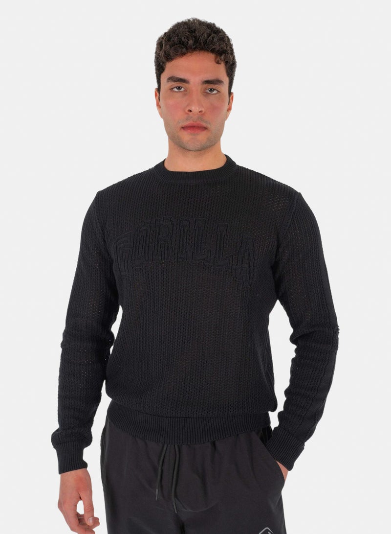 Gorilla street22 long sleeve knit black - Image 1